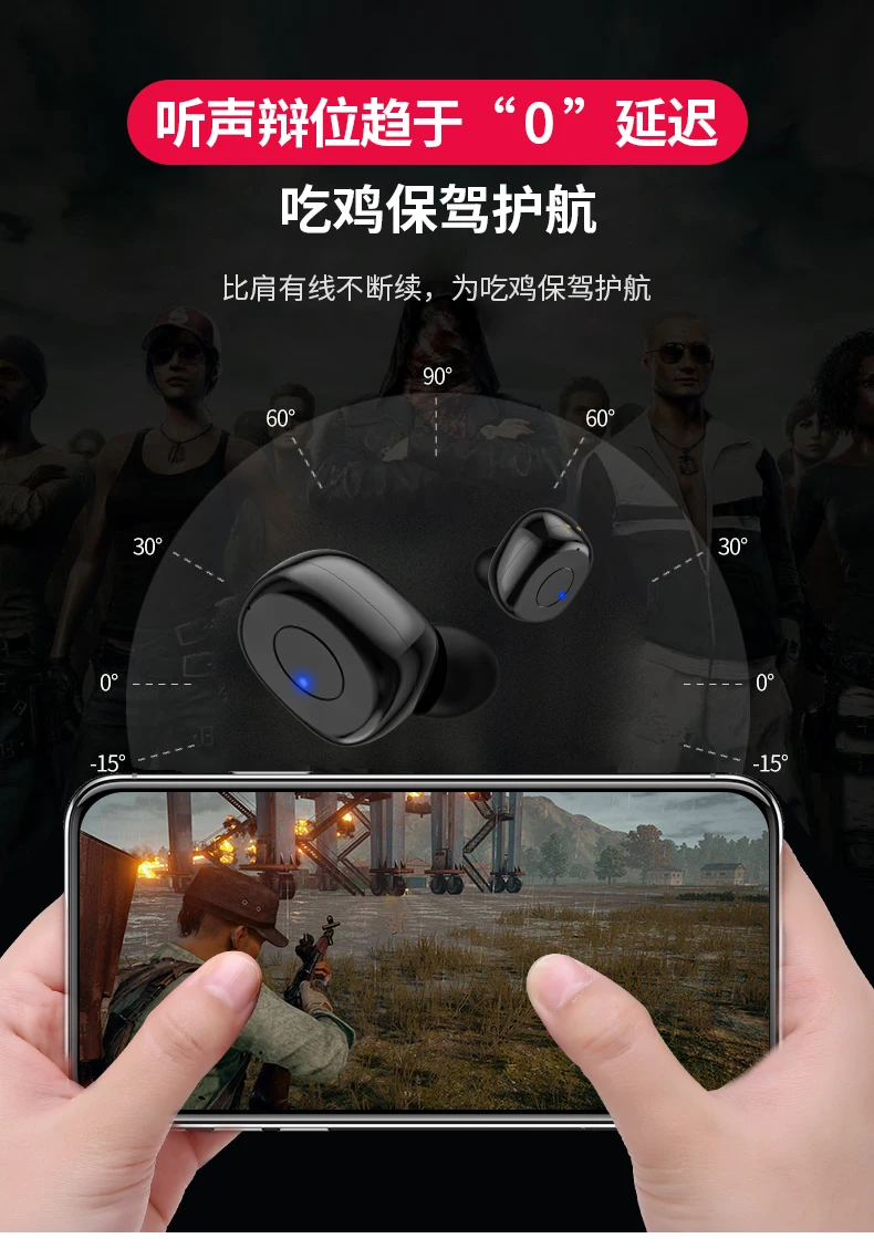 AK Yinyoo A13 T6 5D Bluetooth 5,0 TWS Беспроводные водонепроницаемые наушники Bluetooth с шумоподавлением наушники вкладыши