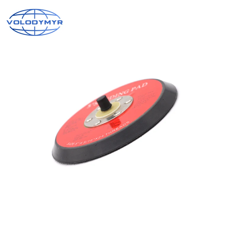 

5 Inch Pneumatic Backing Plate for Air Sander Car Polisher Buffing Machine Buffer Polishing Pads Polish Pad Waxing Sponge