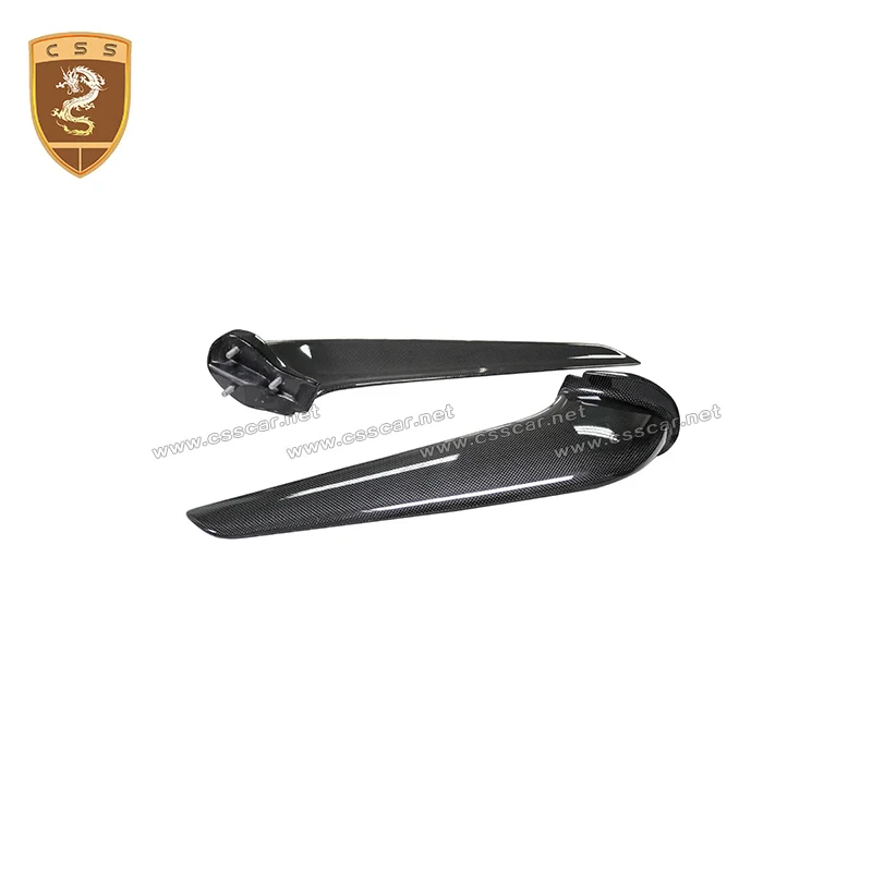 2 pcs Carbon Fiber front bumper For Ferrari 458 Front wings 2011-2013 | Автомобили и мотоциклы