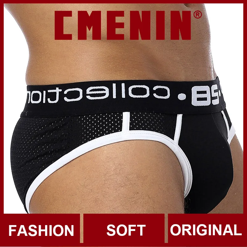 Бесплатная доставка сексуальное нижнее белье для мужчин бандаж трусы шелк льда