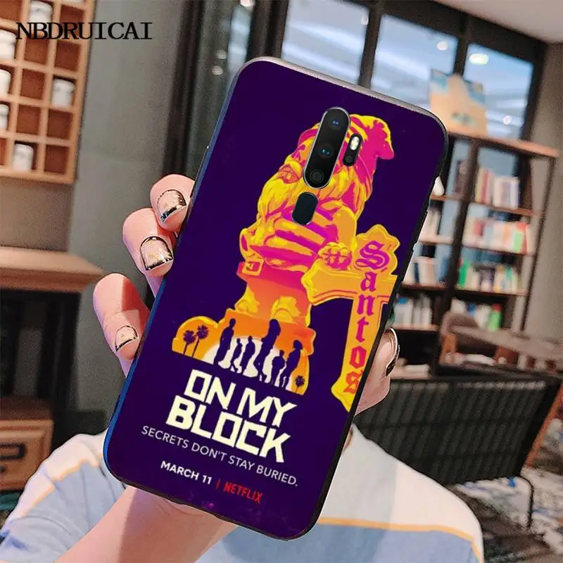 Милый чехол для телефона CUTEWANAN On My Block Bling Oppo A5 A9 2020 Reno Z Realme5Pro R11 | Мобильные телефоны