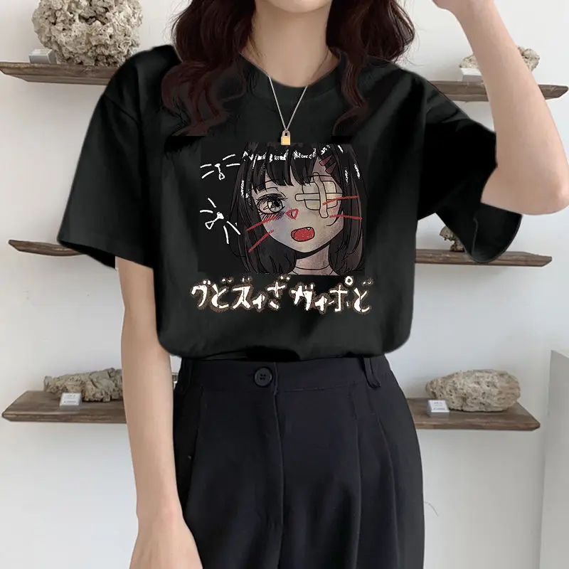 

Short-sleeved Summer 2021 New Korean Version Loose Plus T-shirt Student Plus Size Shirts for Women