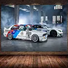 Современные картины на холсте суперкар B M W тюнинг M6 E30 картина гоночного автомобиля постер и печать на стене для гостиной Декор куклос