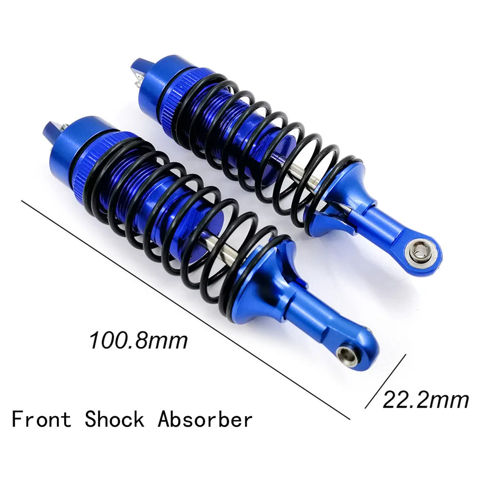 

Metal Front 4pcs/set Rear Shock Absorber Modification Kits for 1/10 Traxxas Slash RC Car Model Upgrade Parts