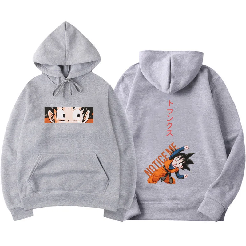 Anime Dragon Ball Hoodies Men Sweatshirts 2019 Autumn Thin section Sweatshirt Fashion Hipster Sport Tracksuit Male Hoody | Мужская
