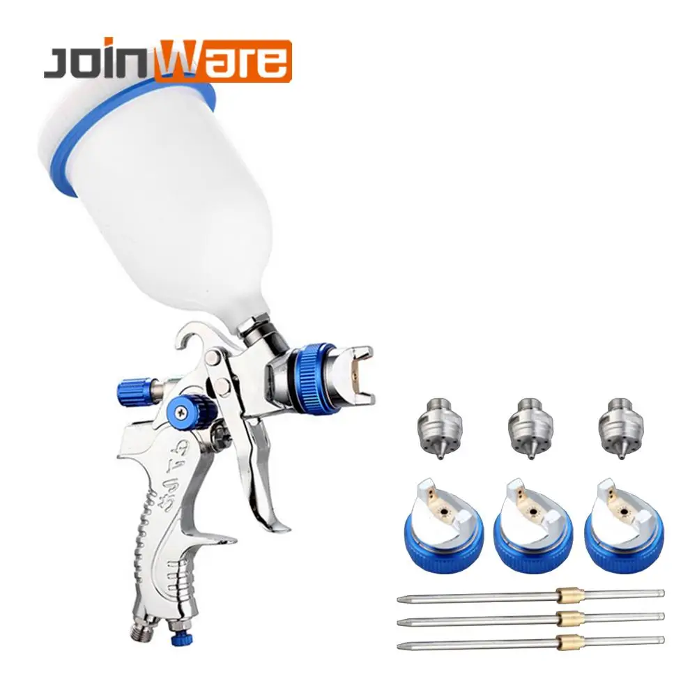 

600cc Spray Gun Mini Air for Painting Car Paint Tools 1.4mm/1.7mm/2.0mm Nozzle