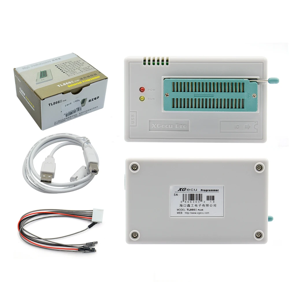 Оригинальный Новый TL866II PLUS TL866 обновленный универсальный высокоскоростной USB