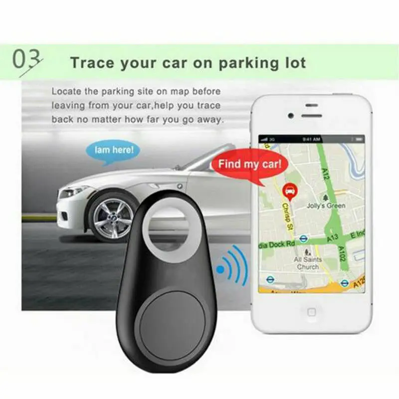 Мини GPS умный беспроводной Bluetooth 4 0 Противоугонный трекер сигнализация Авто