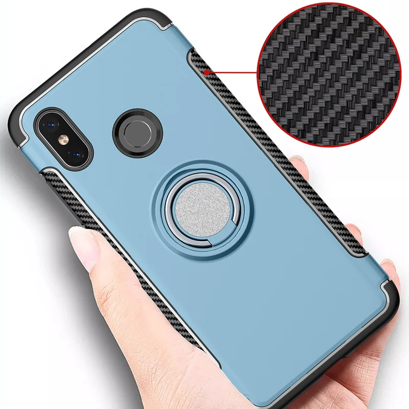 

Magnetic Ring Case For Samsung Galaxy Note 10 Plus Note10 Case On Huawei Nova 4 Lite P Smart Plus Y5 2019 Honor 8S Holder Stand