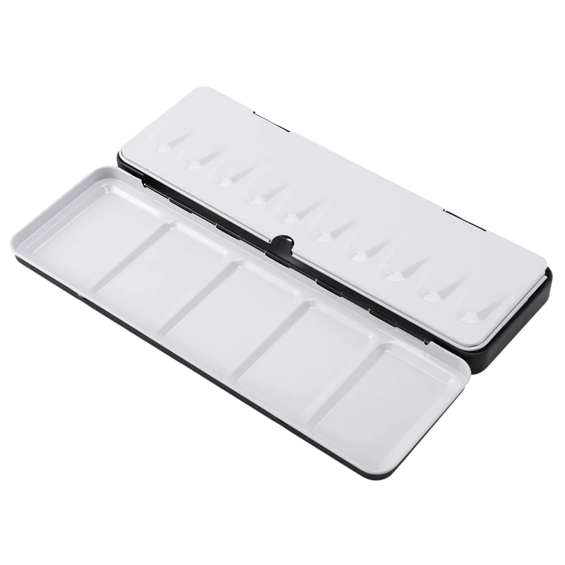 

Half Boxed [Medium Size] with 24 Grids Watercolor Paint Tank Box Palette Painting Storage Paint Tray Palette Paint Box