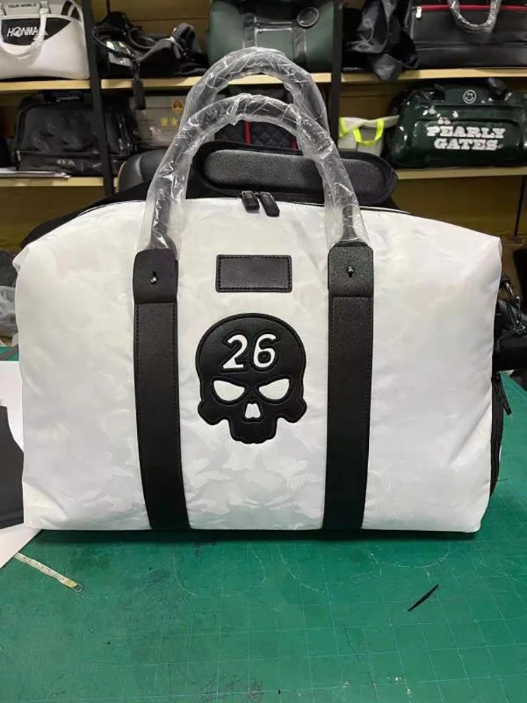 New Golf Clothing Bag Boston Camouflage Skull Sports Handbag | Спорт и развлечения