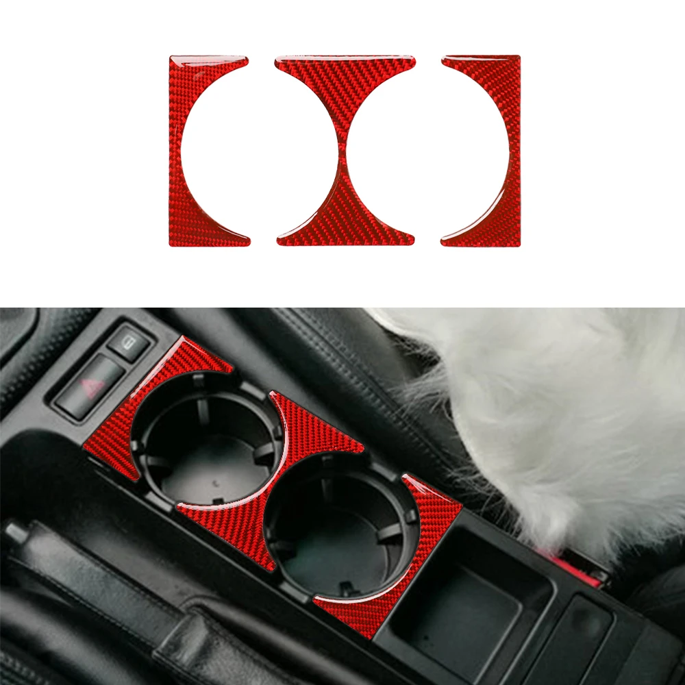 

Держатель стакана для воды с переключением передач, декоративная отделка, наклейка на крышку для BMW 3 серии E46 1998-2005, аксессуары для интерьера...