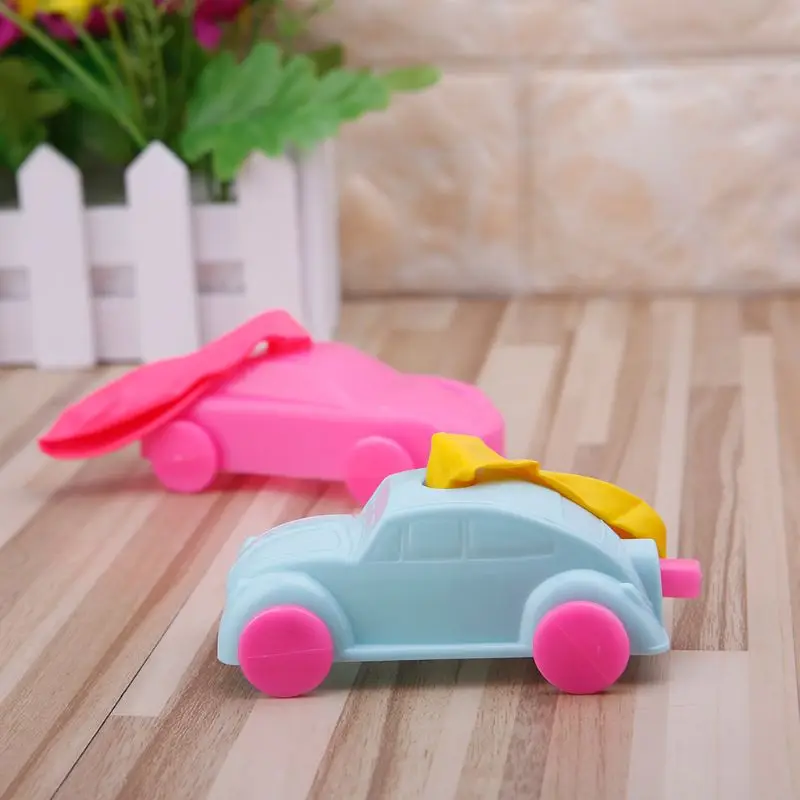 Подарки для детей аэродинамические надувной шар автомобиль DIY инерционная