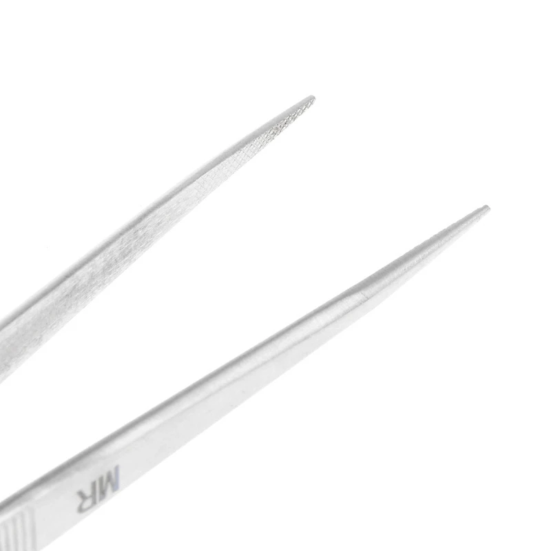 

N58F MR Jewelry Tweezer Lock Catch Tiny Diamond Stainless Steel Adjustable Craft Tool