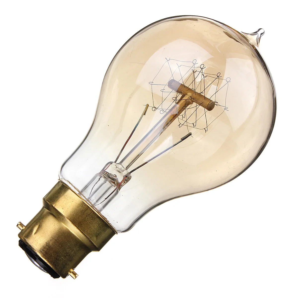 B22 220V лампа накаливания 40W A19 23 якоря Эдисона лампа накаливания