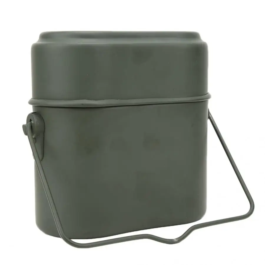 Походная посуда из алюминия для кемпинга походная Военная Ланч-бокс чаша походов