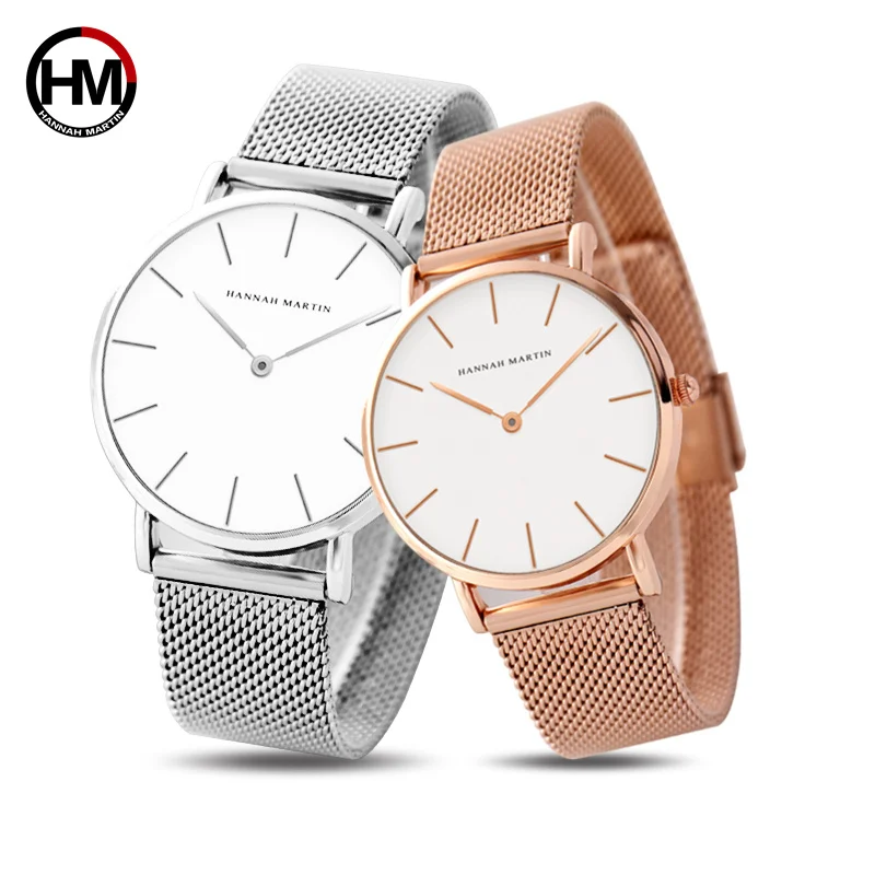 

Couple Watches Dropship Simple 1 set Watch Casual Fashion Steel Mesh Steel Waterproof Luxury Brand Sport Watch Relogio Masculino