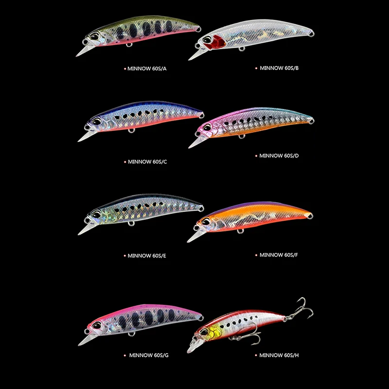 60 мм 6 5 г рыболовная приманка мини Японская плавающая рыболовные снасти приманки