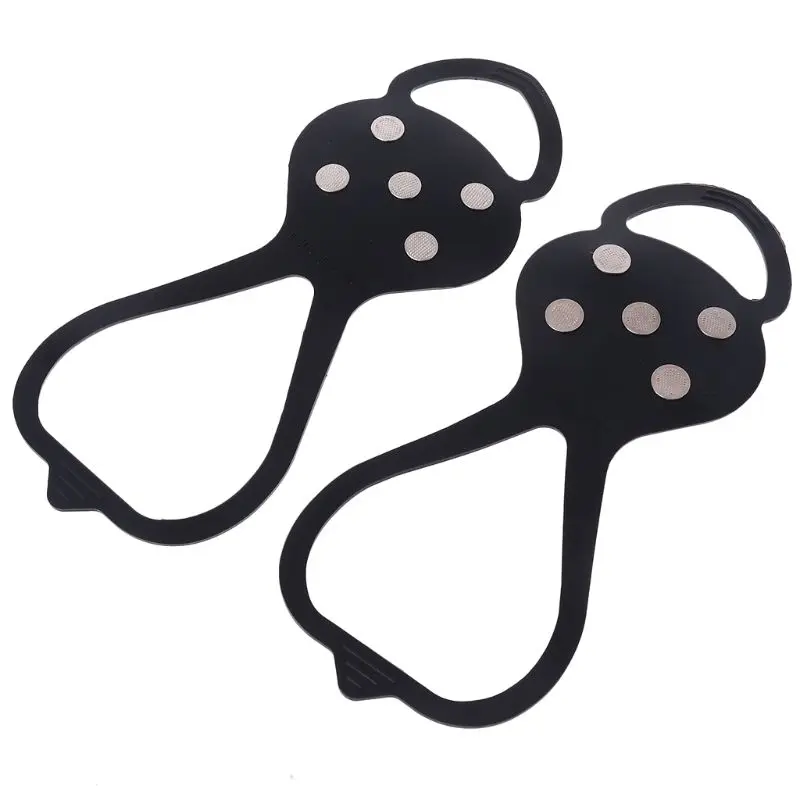 

1Pair Ice Snow Studs Non-Slip Spikes Shoes Boots Grippers Crampon Walk Cleats