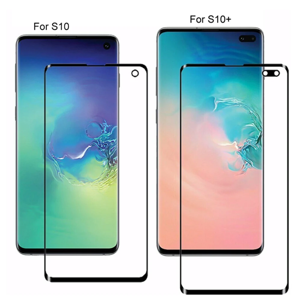 Замена телефона Переднее стекло сенсорный экран для samsung Galaxy S10/S10 Plus/S10E поддержка