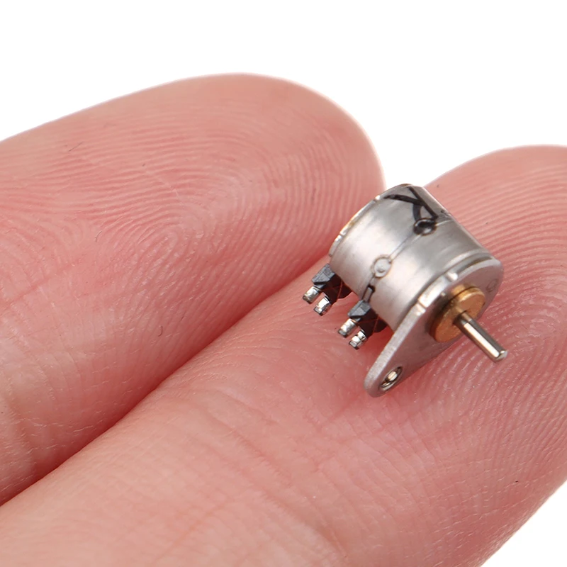 Двухфазный четырехпроводный Миниатюрный шаговый двигатель 6 мм цифровая камера