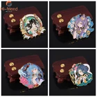 Брошь Genshin Impact Venti Keqing, 20 шт., мультяшный значок аниме, булавка для сумки, шляпы, лацкана