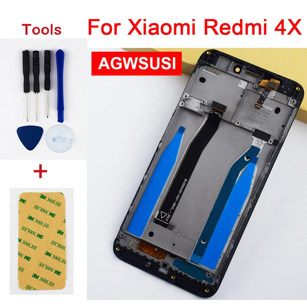 Сенсорный ЖК экран для Xiaomi Redmi 4X дигитайзер сенсорного экрана Pro Prime дисплей