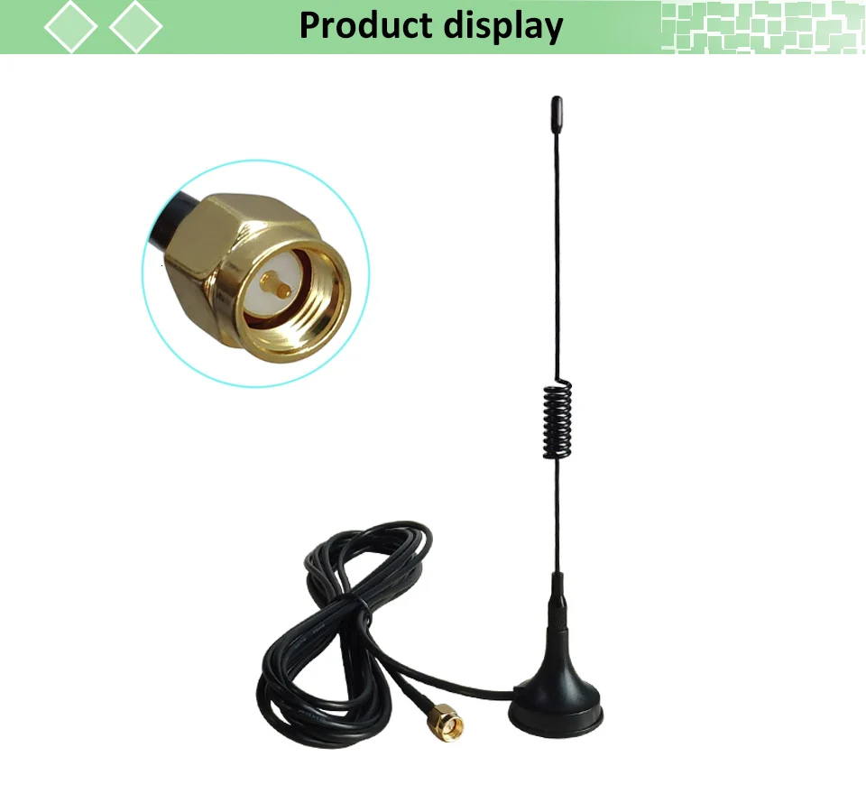 868 МГц 900-1800 МГц GSM антенна 3g 5dbi SMA Male с кабелем 300 см 868 МГц 915 МГц antena присоска антенна База Магнитные антенны