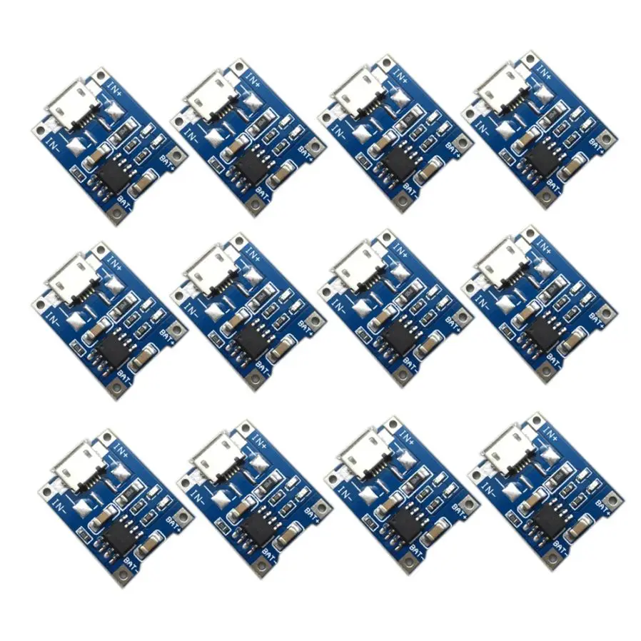 

Micro USB 1A Lithium Battery Charger Modules Micro USB interface Microphone USB