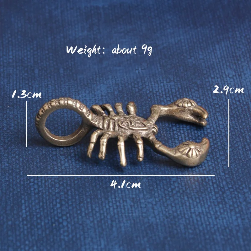 

Миниатюры скорпионов из латуни