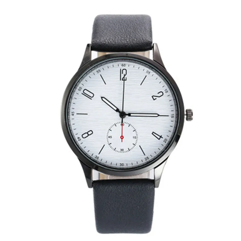 

2020 Fashion men's and women's watch digital fake monocular casual simple couple watch belt watch quartz watch male clock