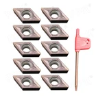 Гаечный ключ10 шт. токарные инструменты с ЧПУ коробка из десяти лезвийDCMT0702 EM YBC205