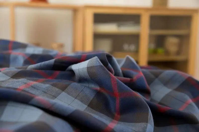 Комплект постельного белья в клетку комплект из 50 простых стеганых