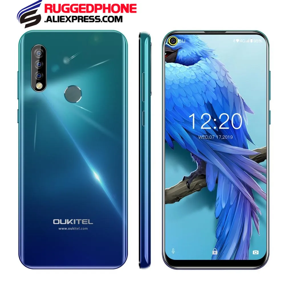Oukitel C17 6 35 &quotAndroid 9 0 с тремя камерами 3 Гб ОЗУ 16 ПЗУ аккумулятор 3900 мАч мобильный