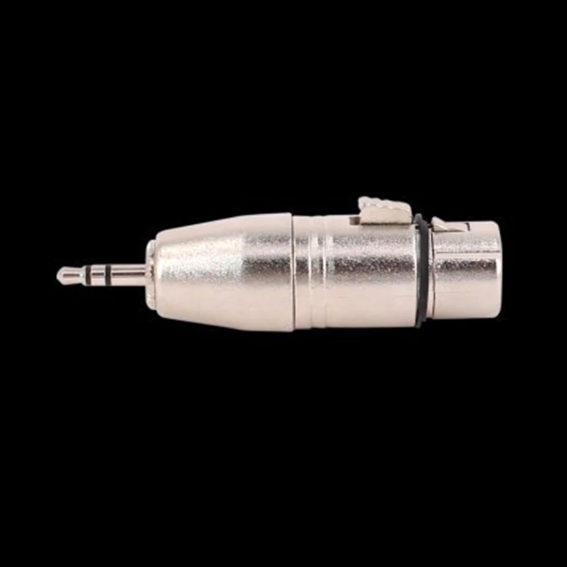 3 5 штекер гнездо XLR микрофон емкость шина адаптер 3.5SP для усилителя звуковой