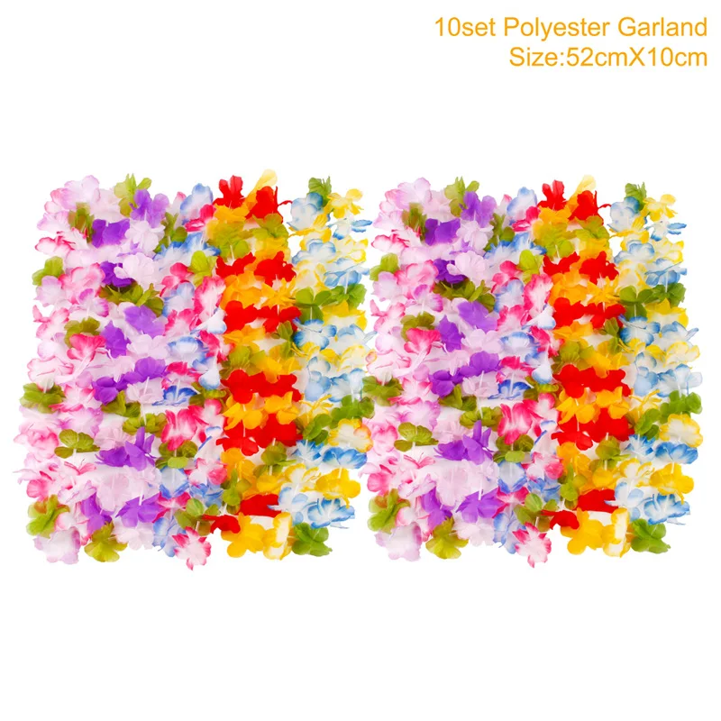 

Гавайская гирлянда из искусственных цветов