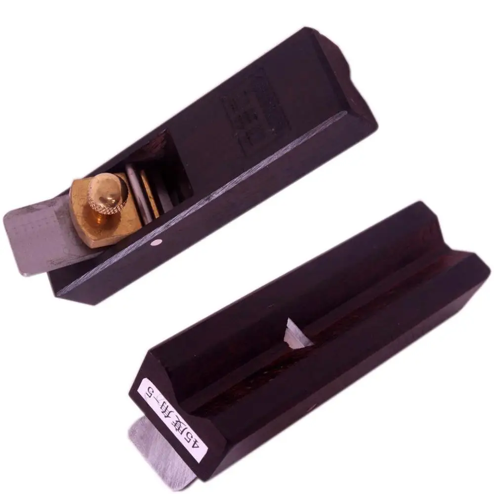 

Mini Planes Ebony Body Steel Blade Angle Bottom Edge Planes Strong Light #11