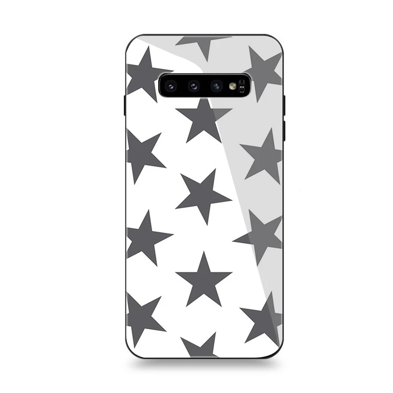 Чехол для телефона Стекло samsung A10 A20 A30 A40 A50 A60 A70 S7 край S8 S9 S10 Plus чехол с изображением