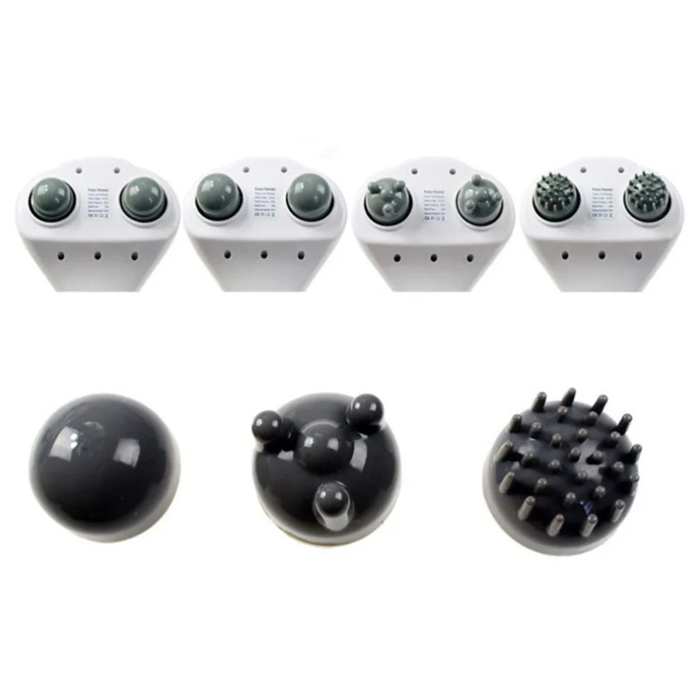 

Multifunctional Double Head Powerful Handheld Full Body Electric Percussion Plug (White)