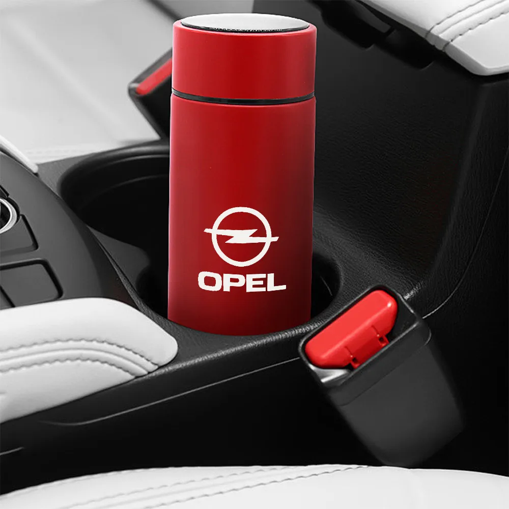 Автомобильная умная вакуумная фляжка для OPEL светодиодный цифровой дисплей