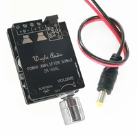 zk 502l amp mini bluetooth 5 0 wireless audio digital power amplifier stereo board 50wx2 bluetooth amplificador