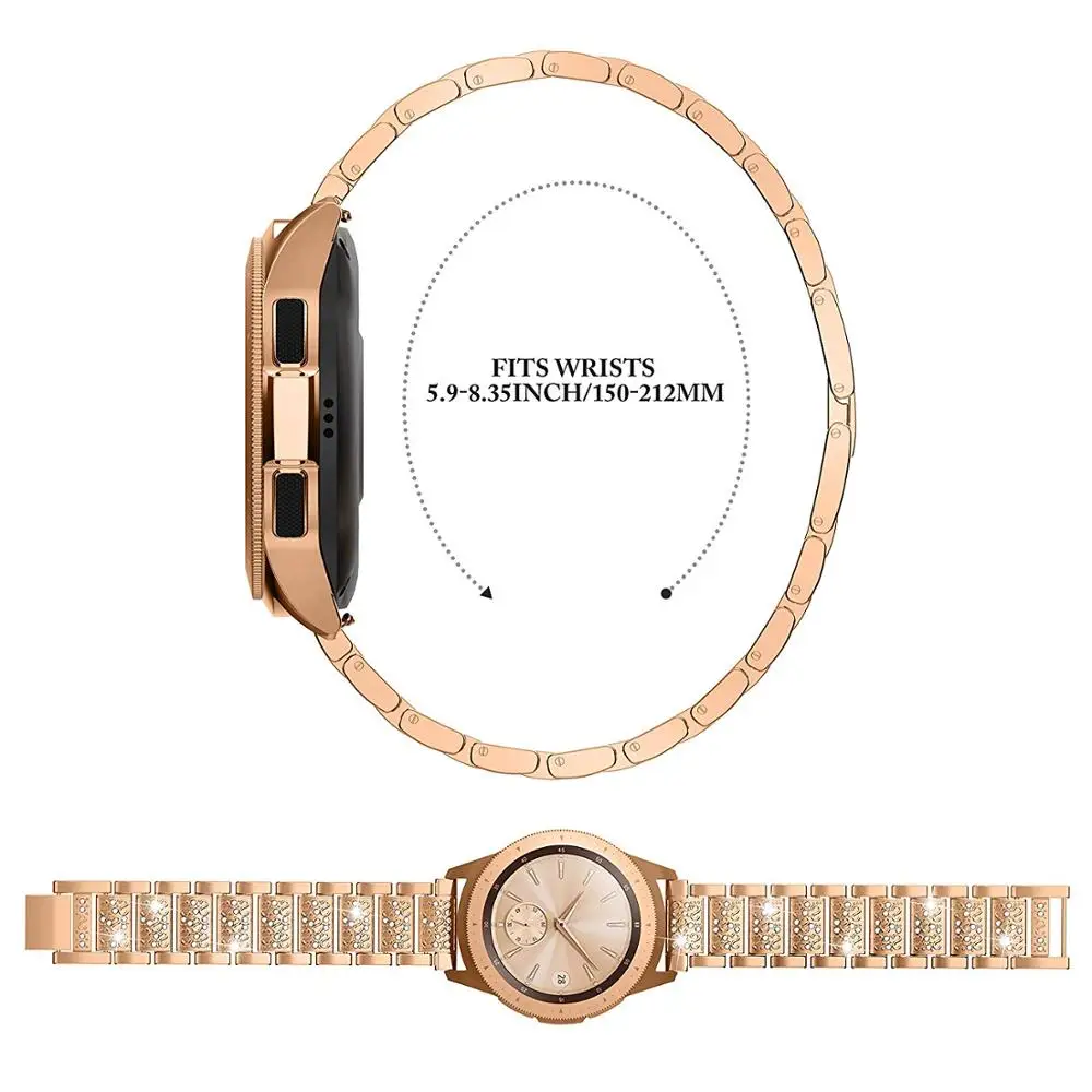 Ремешок-петля для Amazfit Bip 20 мм 22 из нержавеющей стали | Наручные часы