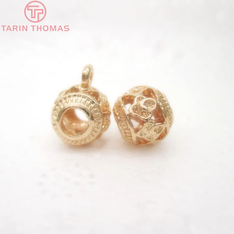 

10PCS 8.5x11.5MM 24K Champagne Gold Color Plated Brass Cloud Charms Connector Bracelet Beads High Quality Jewelry Accessories