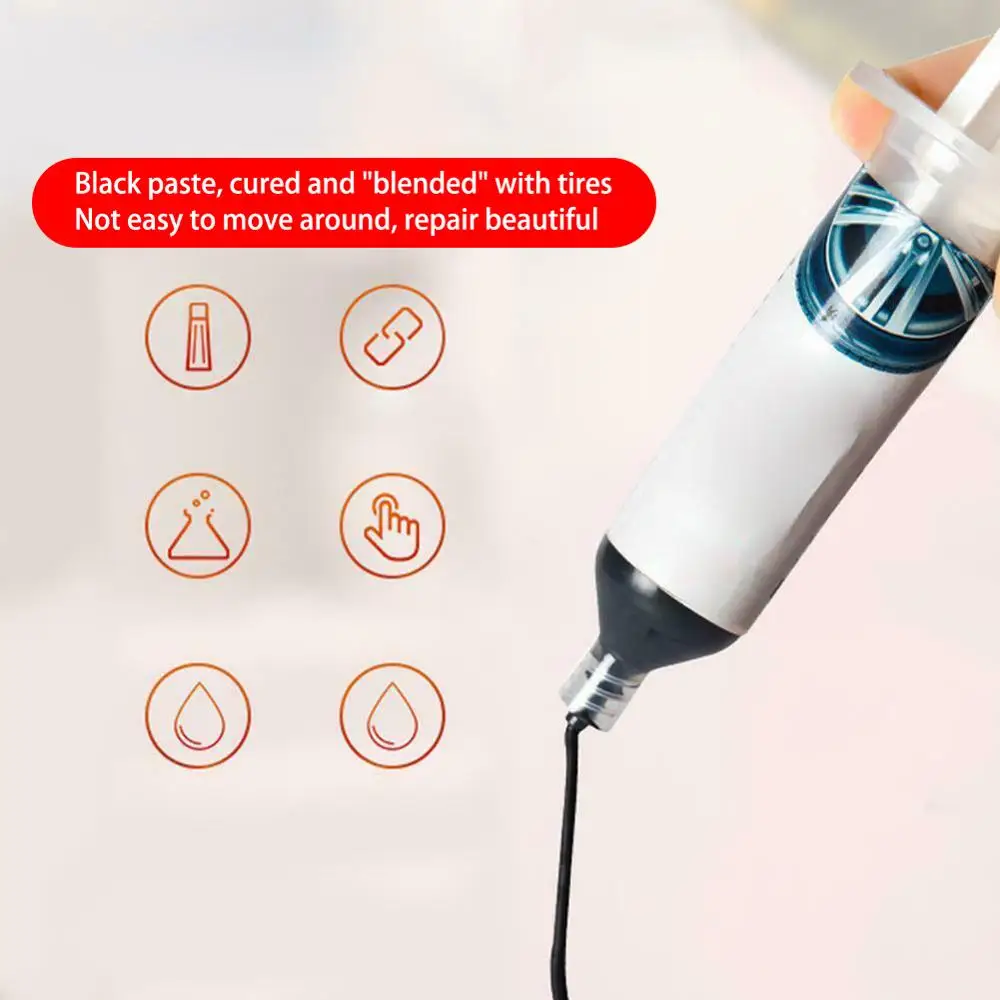 Новая разработка 30 мл/бутылка клей для ремонта автомобильных шин наклейка