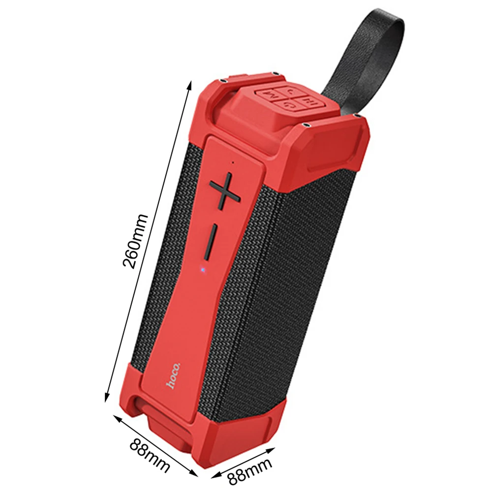 

HOCO HC6 Portable Bluetooth Speakers Waterproof Wireless Loud Stereo Sound Subwoofer Speaker TF/FM/AUX for Phone/PC