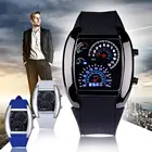 Женские и мужские повседневные светодиодные цифровые часы с силиконовым ремешком, спортивные наручные часы