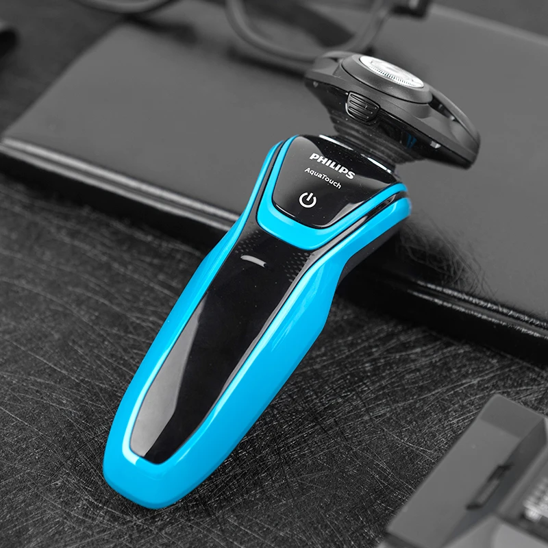 Оригинальная профессиональная Электробритва Philips AquaTouch S5050 с вращающейся 3 головкой с системой защиты кожи Бритва для мужчин
