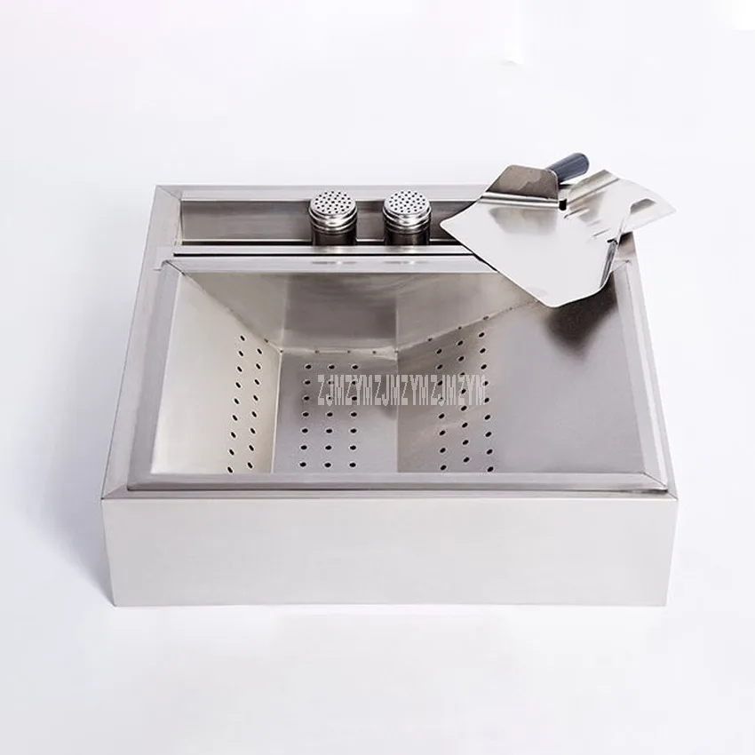 

Новая настольная машина для фильтрации масла картофеля фри, полностью из нержавеющей стали, рабочая станция для фильтрации чипов картофеля...