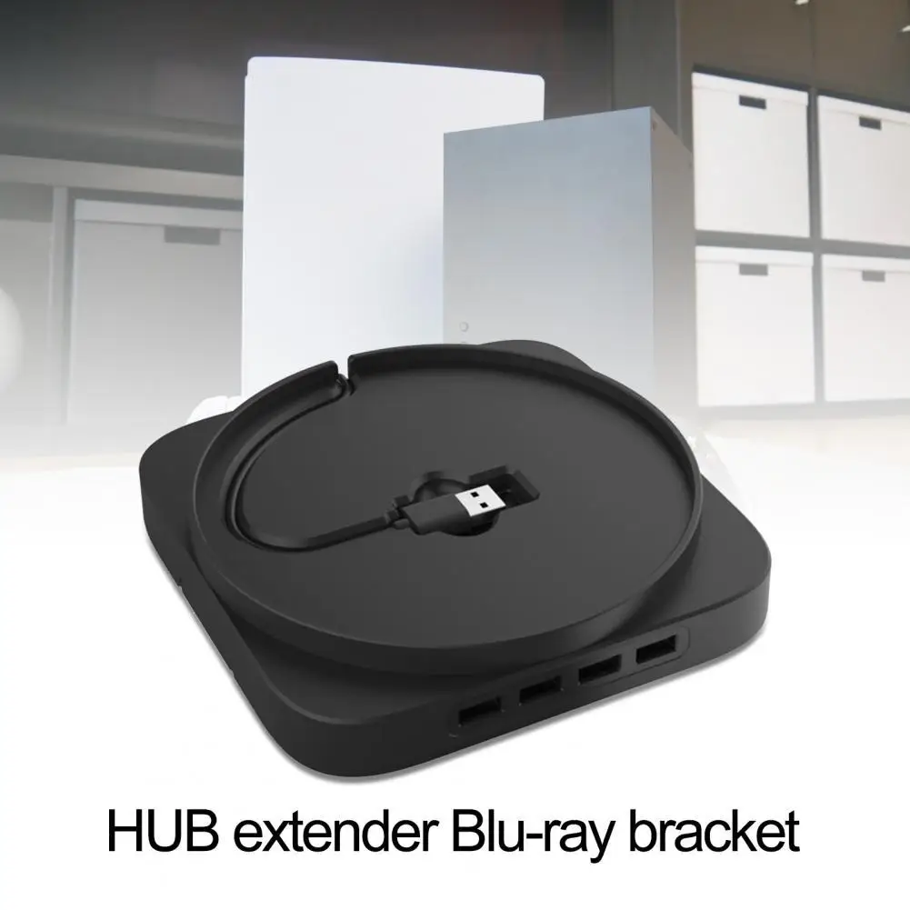 Игровая консоль кронштейн 4 Порты USB 2 0 концентратор синий светильник геймпад