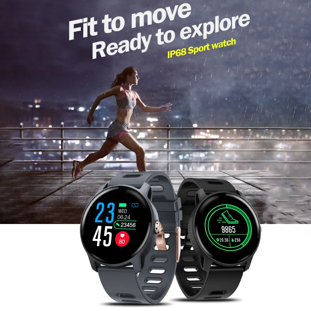 Водонепроницаемый умный браслет S08 с напоминанием о звонках|Смарт-браслеты| |